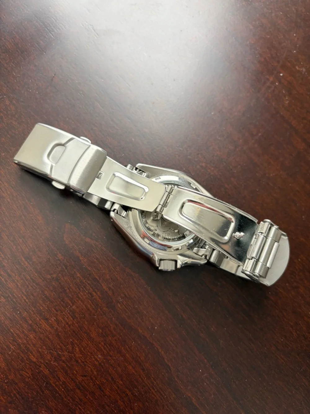 Men's Seiko 5 Watch Orange